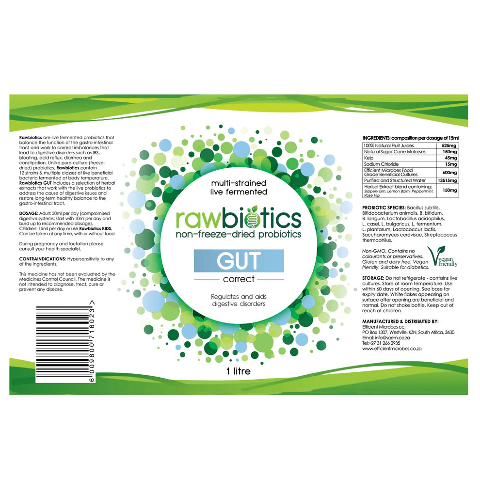 Raw Biotics - Gut Correct