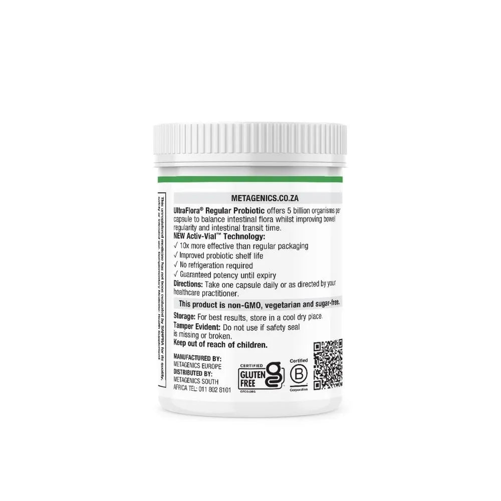 Metagenics UltraFlora Regular Probiotic 30s