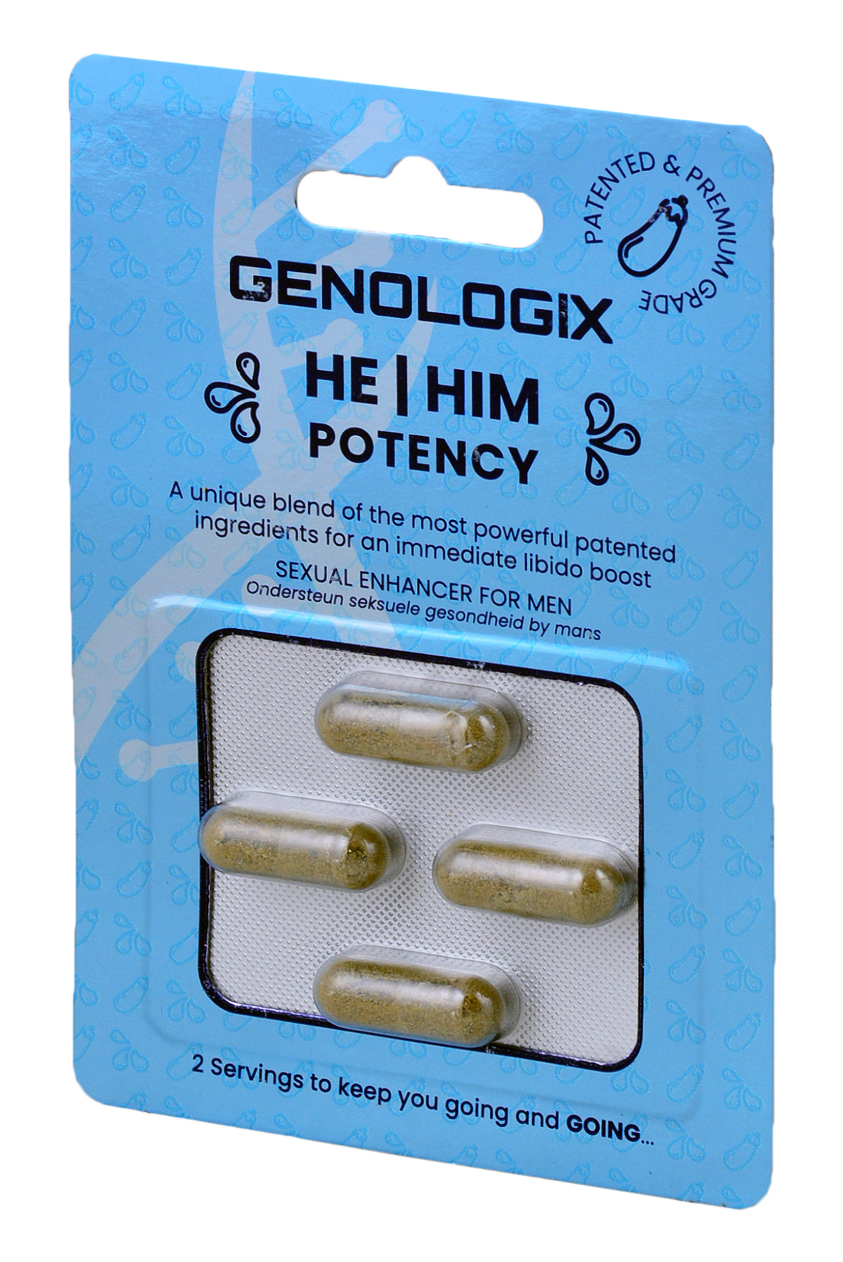 Genologix - HE | HIM POTENCY ™ Patented Libido Booster