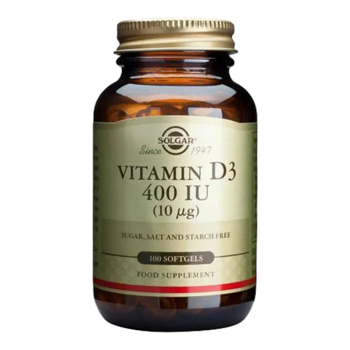 Solgar - Vitamin D3 400iu 100s