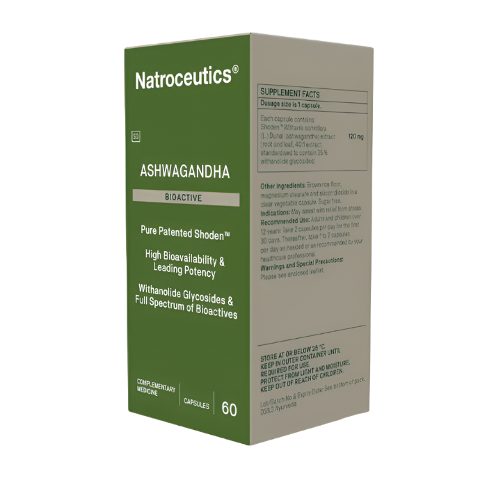 Natroceutics - Ashwagandha Bioactive 120mg 60s