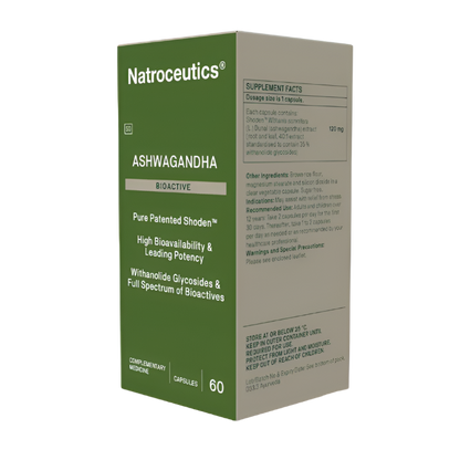 Natroceutics - Ashwagandha Bioactive 120mg 60s