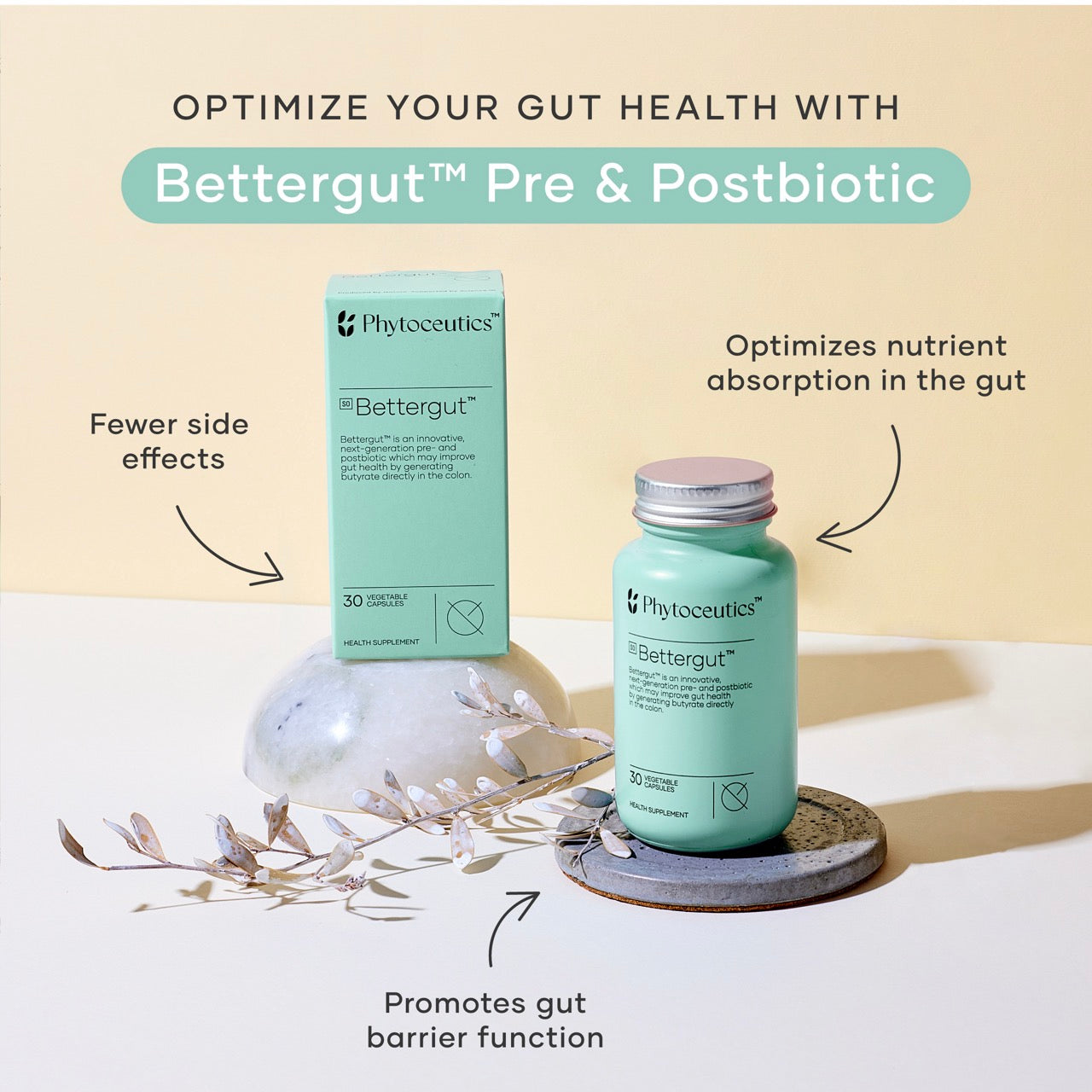 Phytoceutics - Bettergut® Pre and Postbiotic