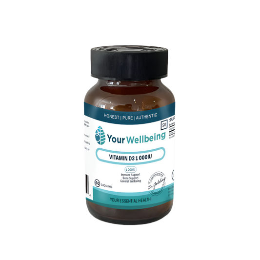 YourWellbeing - Vitamin D3 1 000IU 60 Servings