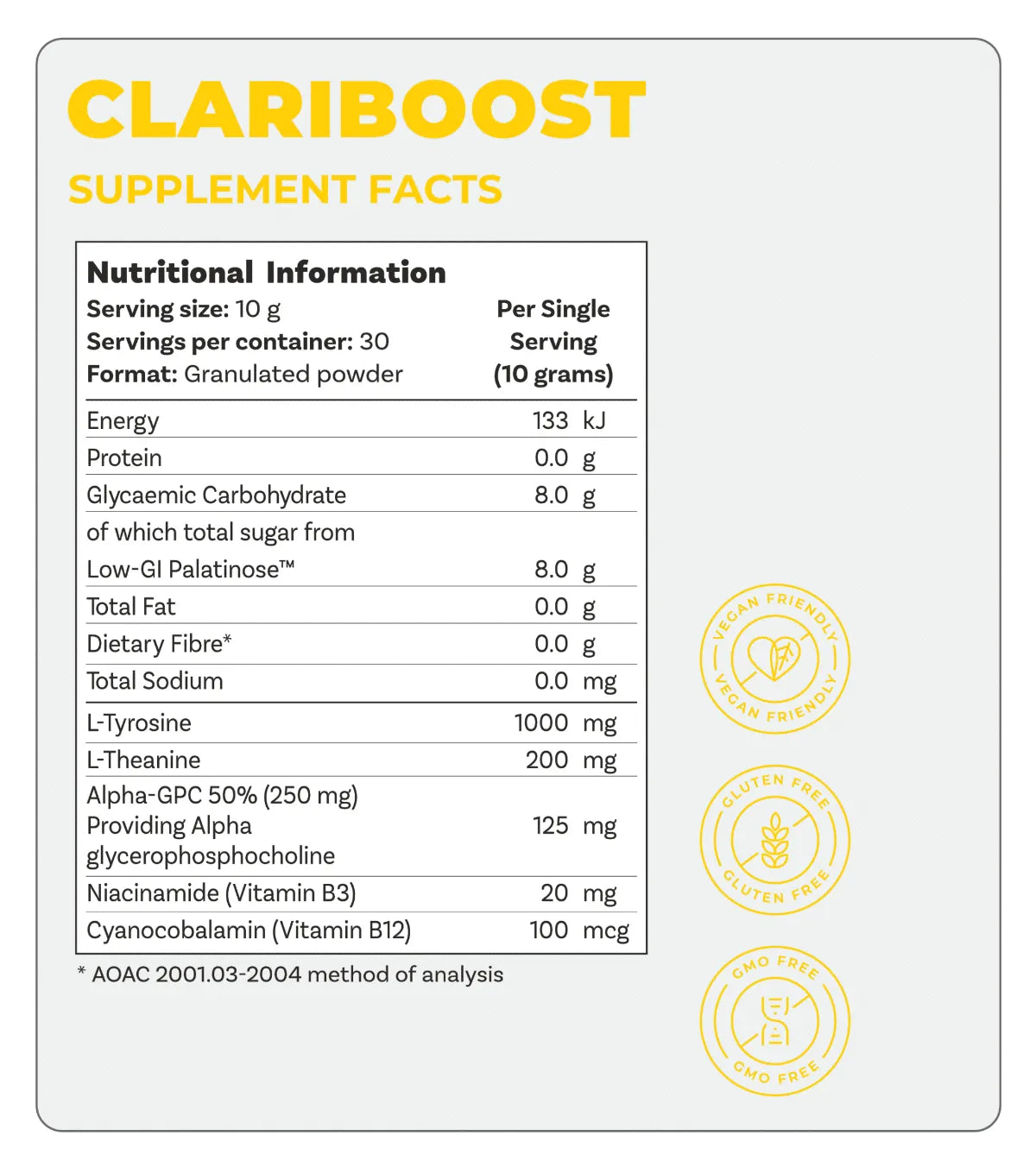 Bioteen - Clariboost