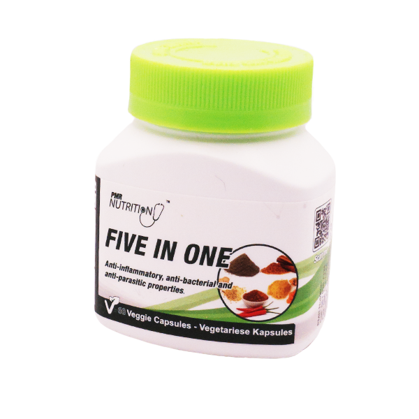 PMR Nutrition - FIVE IN ONE (60 Capsules)