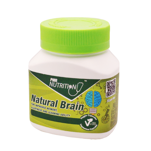 PMR Nutrition - Natural Brain (60 Capsules)