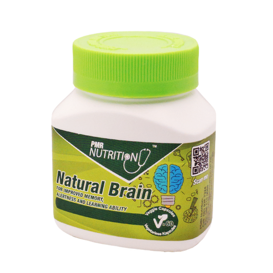 PMR Nutrition - Natural Brain (60 Capsules)