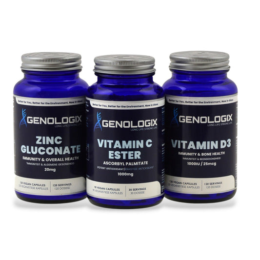 Genologix - Immunity Bundle (Vitamin C Ester, Zinc and Vitamin D3)
