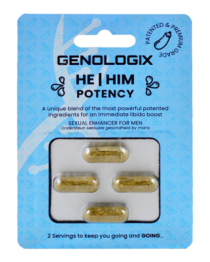 Genologix - HE | HIM POTENCY ™ Patented Libido Booster