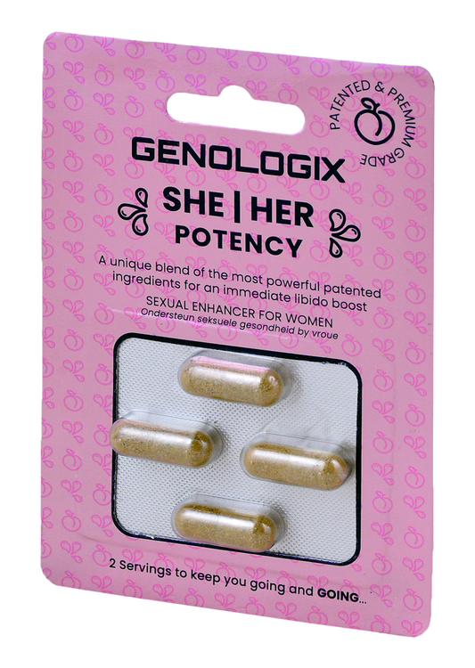 Genologix - SHE | HER POTENCY ™ Patented Libido Booster