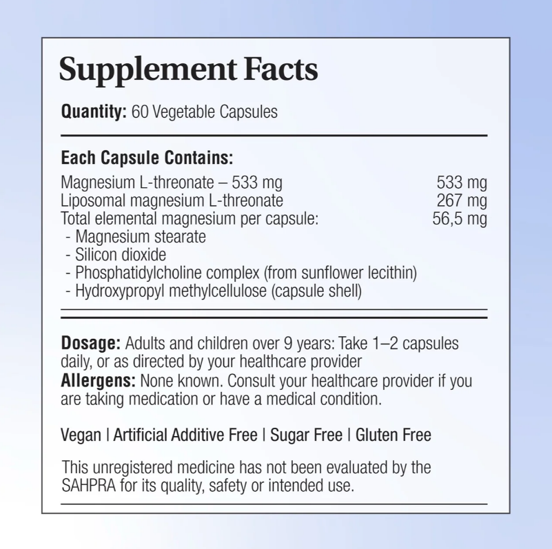 Phytopure® Magnesium L-Threonate Advanced