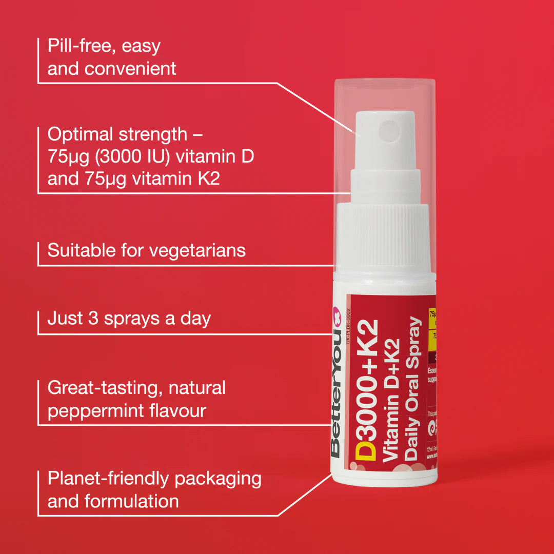 BetterYou - Vitamin D3 + K2 Oral Spray