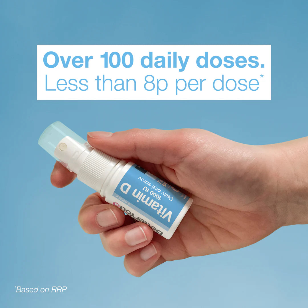 BetterYou - Vitamin D 1000 IU Daily Oral Spray